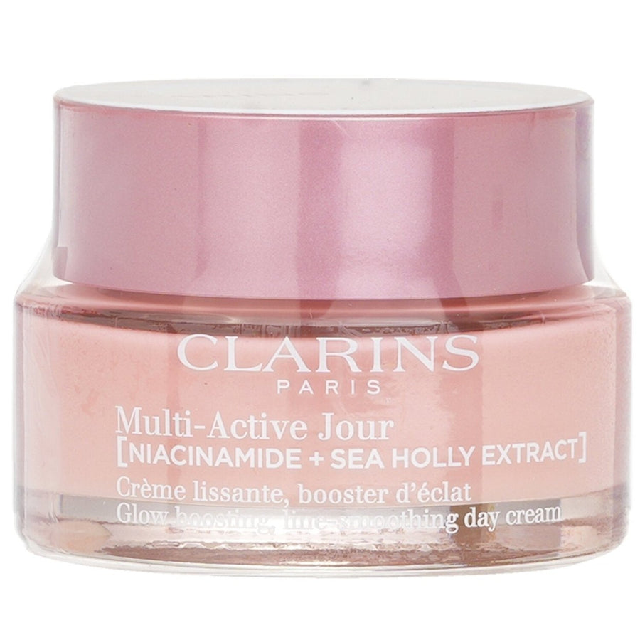 Clarins Multi-Active Jour( Niacinamide+Sea Holly Extract) Glow Boosting Line-Smoothing Day Cream Dry Skin 50ml/1.7oz Image 1