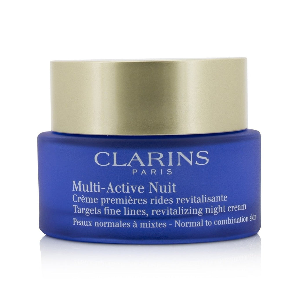 Clarins Multi-Active Night Targets Fine Lines Revitalizing Night Cream - For Normal To Combination Skin 50ml/1.6oz Image 2