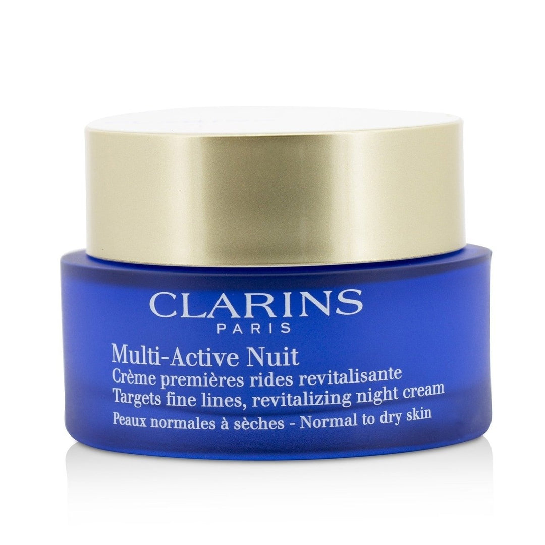 Clarins Multi-Active Night Targets Fine Lines Revitalizing Night Cream - For Normal To Dry Skin 50ml/1.7oz Image 2