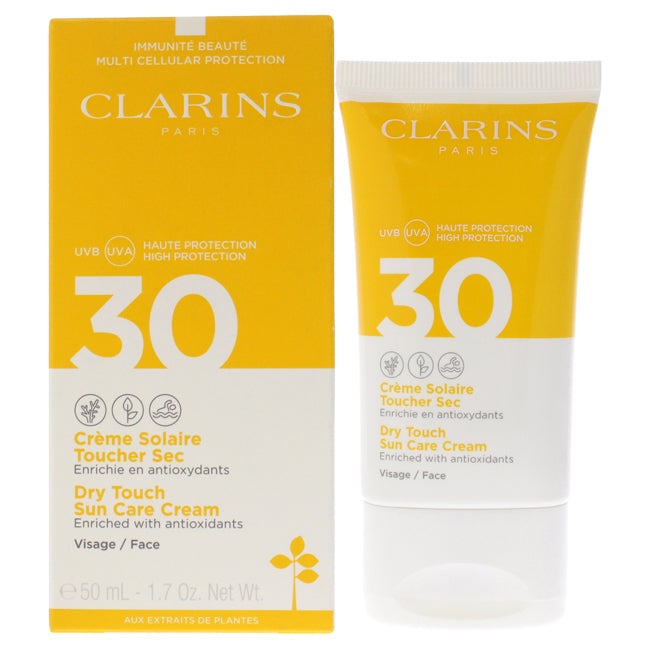 Clarins Sun Care Cream SPF 30 by Clarins for Unisex - 1.7 oz Sunscreen Image 1