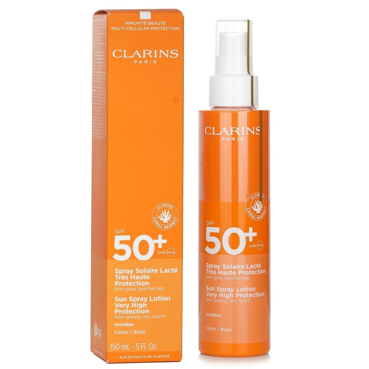 Clarins Sun Spray Body Lotion Very High Protection SPF 50 150ml/5oz Image 2