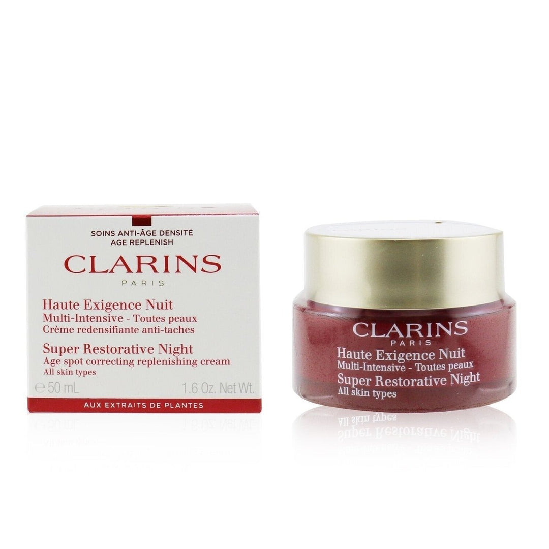 Clarins Super Restorative Night Age Spot Correcting Replenishing Cream 50ml/1.6oz Image 1