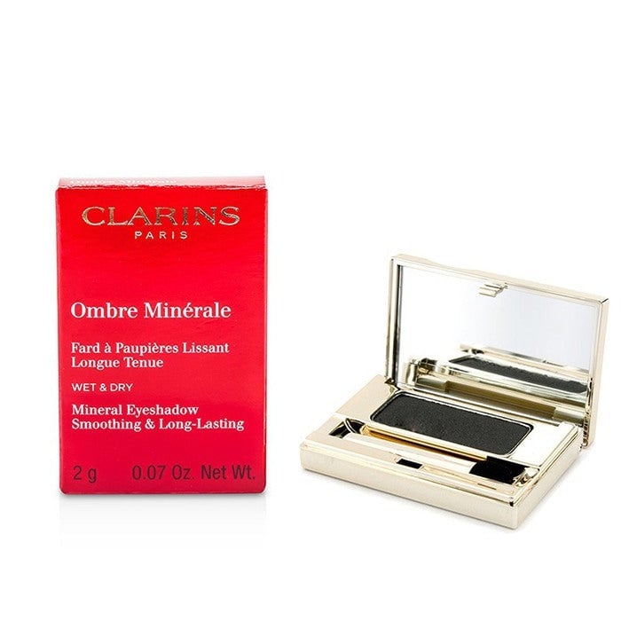 Clarins Ombre Minerale Smoothing and Long Lasting Mineral Eyeshadow - 15 Black Sparkle 2g/0.07oz Image 1