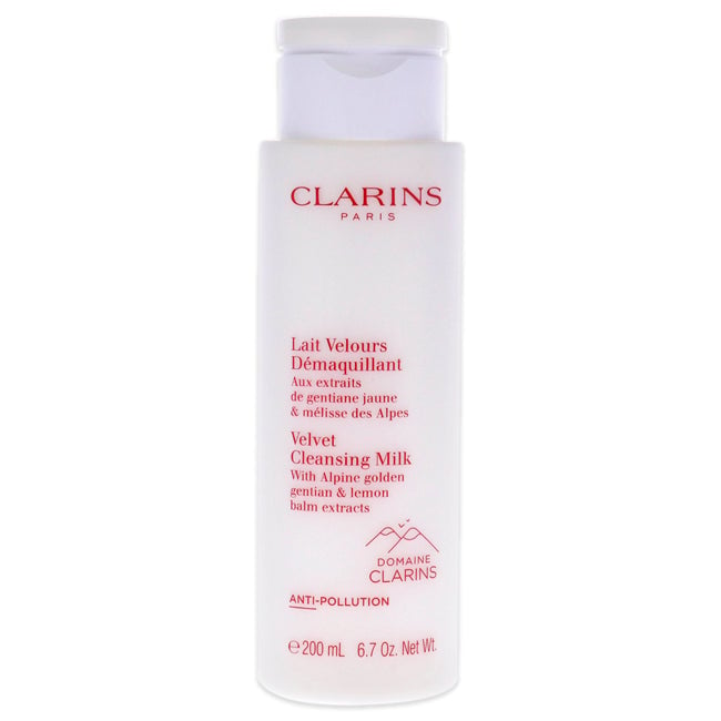 Clarins Velvet Cleansing Milk by Clarins for Women - 6.7 oz Cleanser Image 1