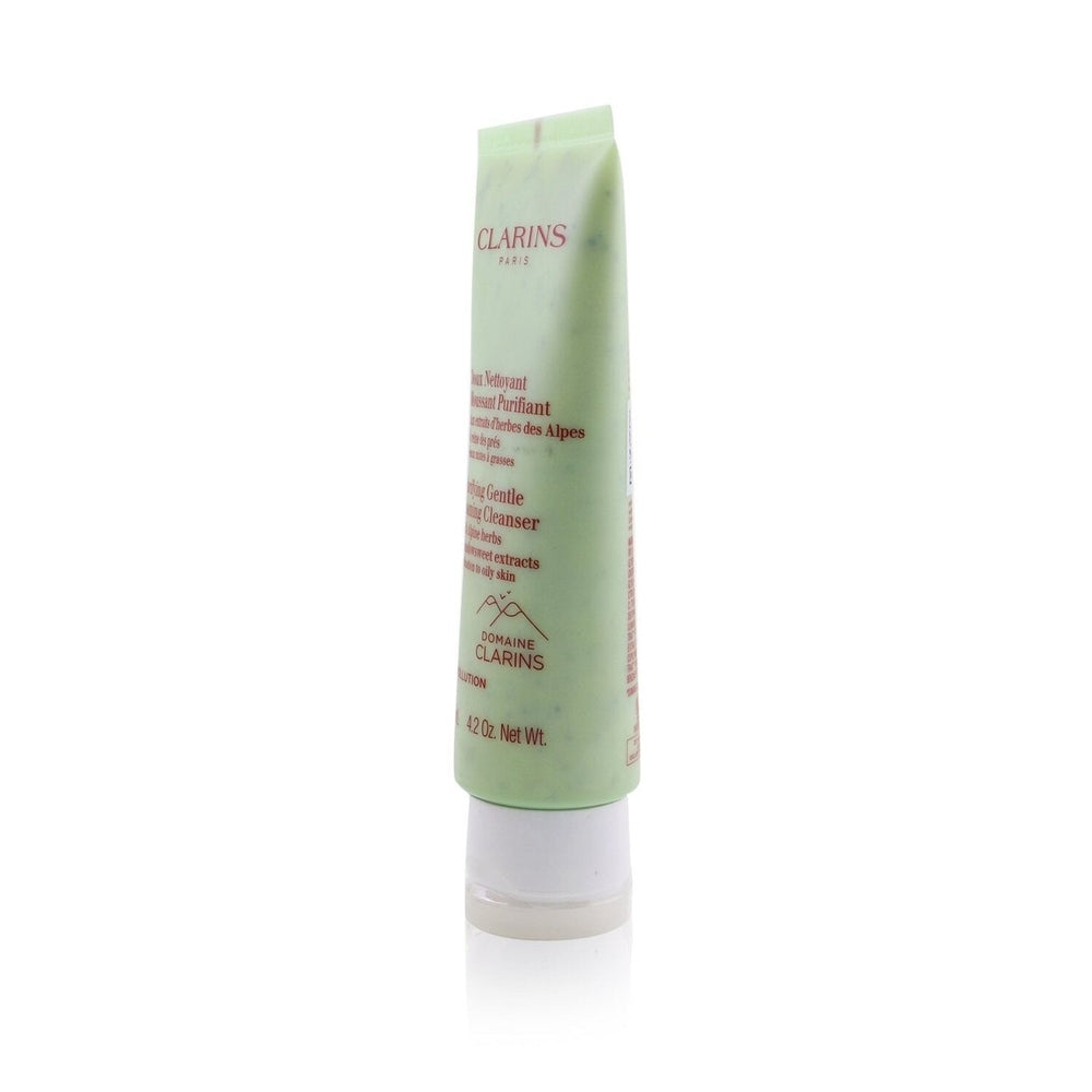 Clarins Purifying Gentle Foaming Cleanser with Alpine Herbs and Meadowsweet Extracts - Combination to Oily Skin Image 2