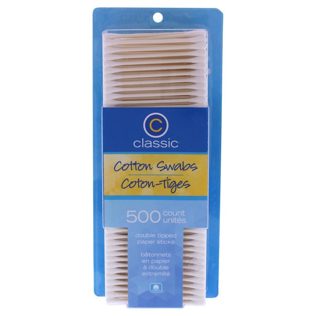 Classic Cotton Swabs by Classic for Unisex - 500 Pc Swabs Image 1