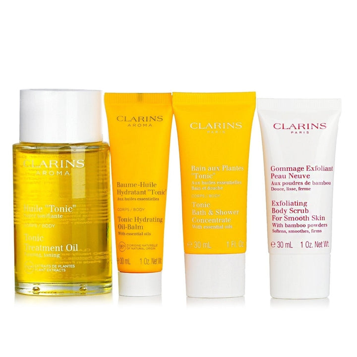 Clarins SPA At Home Set: 4pcs+1bag Image 2