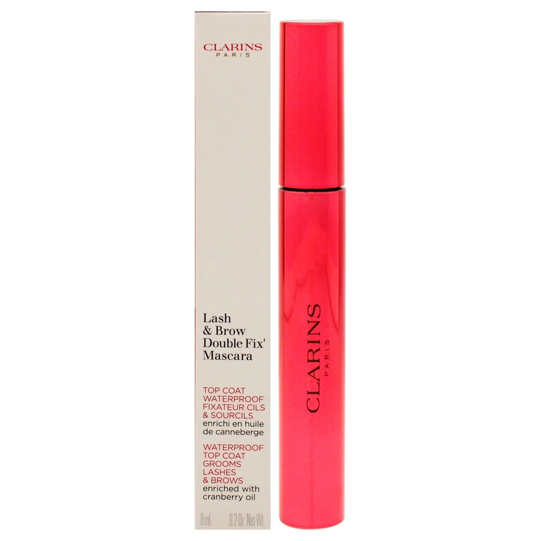 Clarins Lash and Brow Double Fix Waterproof Mascara - Clear by Clarins for Women - 0.2 oz Mascara Image 1