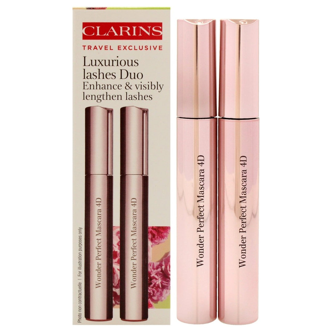 Clarins Luxurious Lashes Duo by Clarins for Women - 2 x 0.2 oz Mascara Image 1