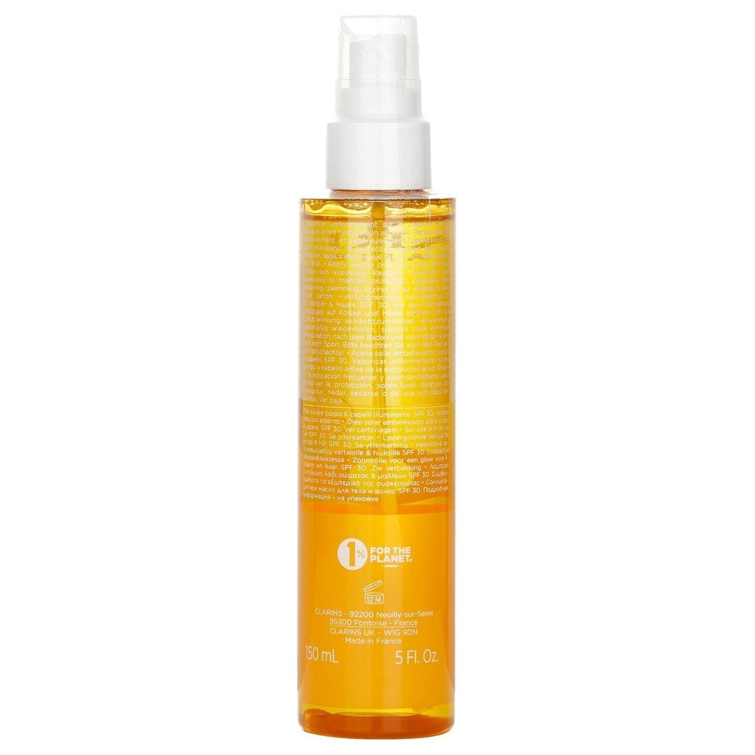 Clarins Glowing Sun Body Oil High Protection SPF 30 150ml/5oz Image 3