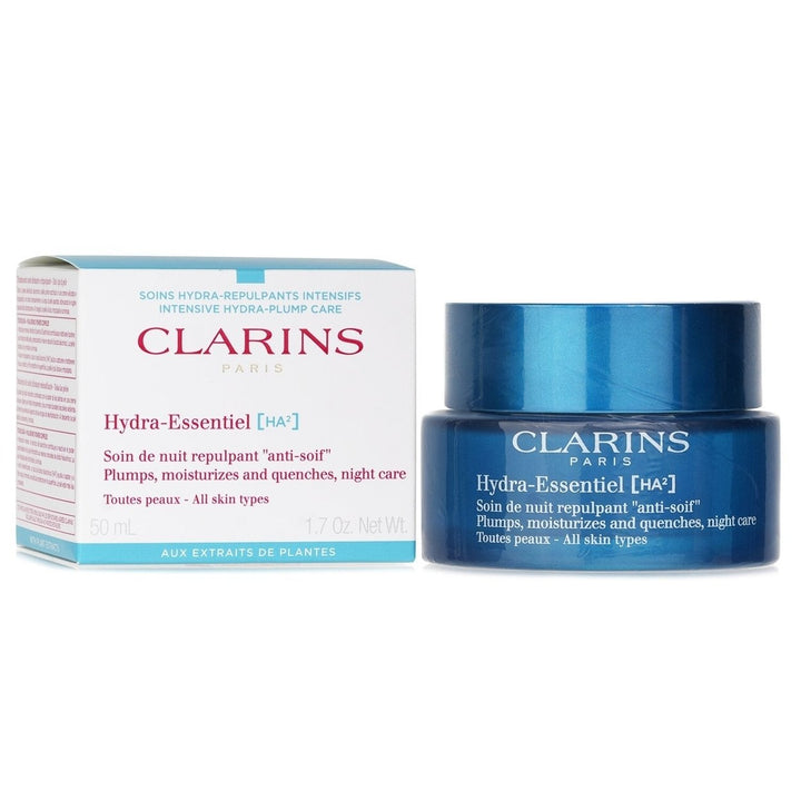 Clarins Hydra-Essentiel [HA?] Plumps Moisturizes And Quenches Night Cream (For All Skin) 50ml/1.7oz Image 2