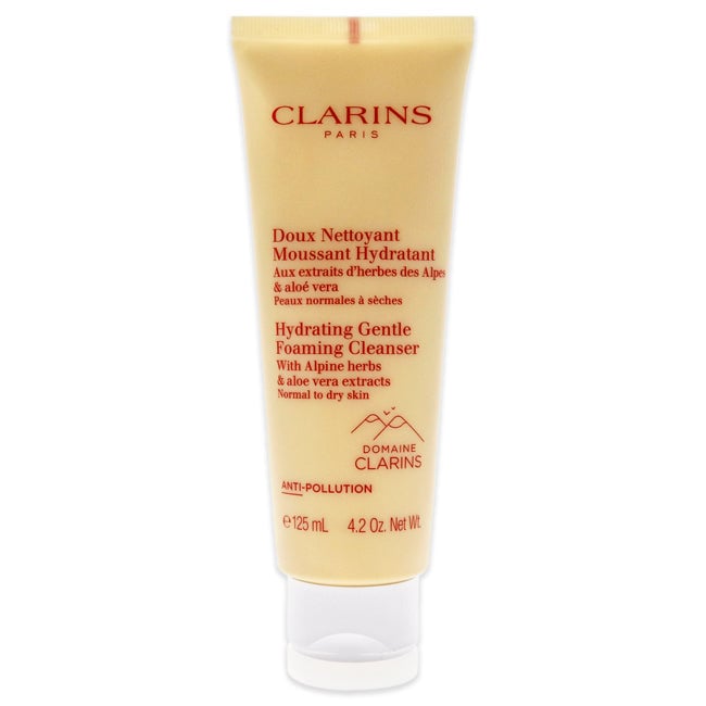 Clarins Hydrating Gentle Foaming Cleanser by Clarins for Unisex - 4.2 oz Cleanser Image 1