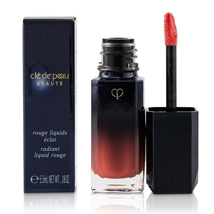 Cle De Peau Radiant Liquid Rouge - 16 (Bright Orange) 5.5ml/0.18oz Image 1