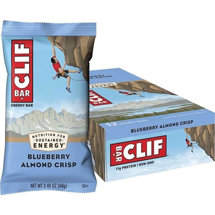 Clif Energy Bar Blueberry Almond Crisp 12x68g Image 1