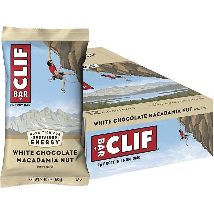 Clif Energy Bar White Chocolate Macadamia 12x68g Image 1