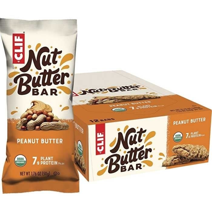 Clif Nut Butter Bar Peanut Butter 12x50g Image 1