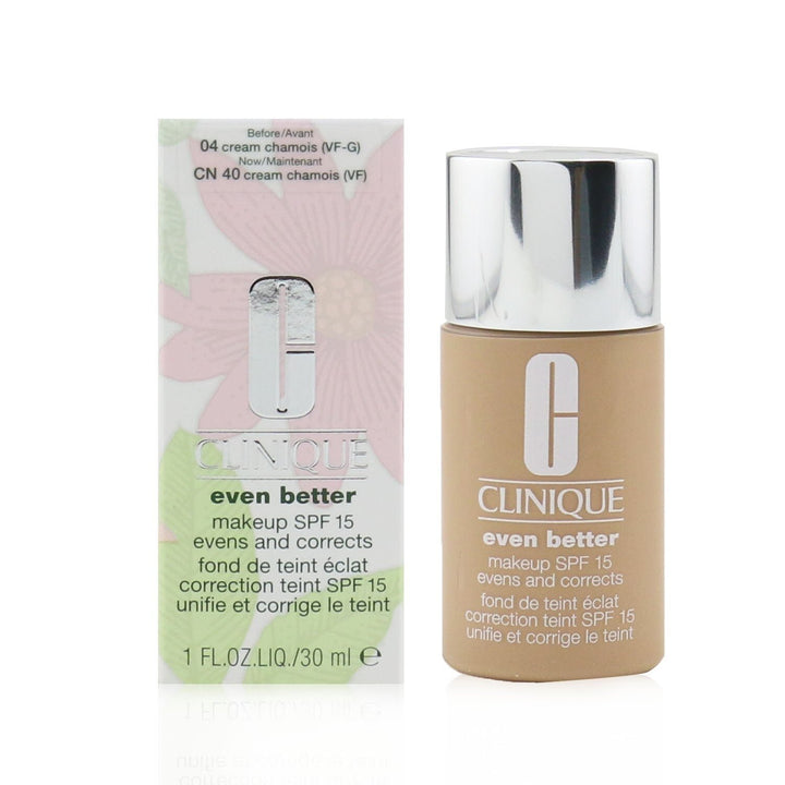 Clinique Even Better Makeup SPF15 (Dry Combination to Combination Oily) - CN 0.75 Custard 30ml/1oz Image 4