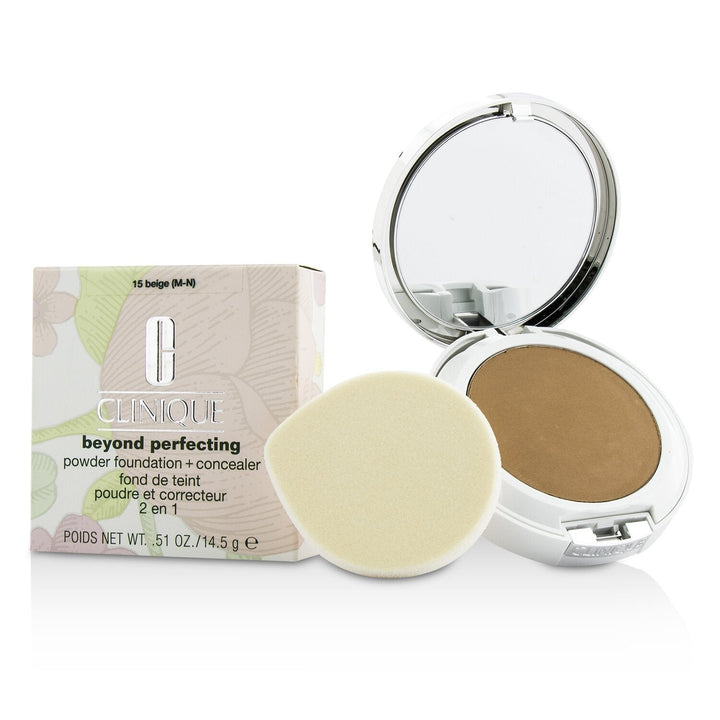 Clinique Beyond Perfecting Powder Foundation + Corrector - 0.5 Breeze (VF-P) 14.5g/0.51oz Image 4