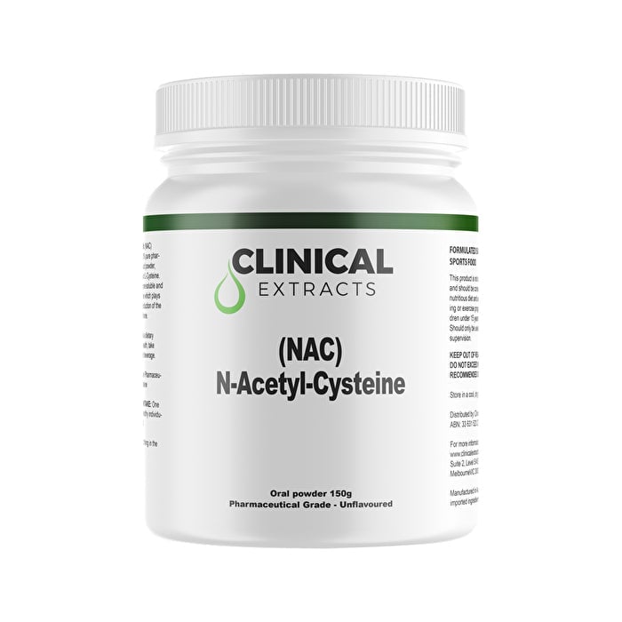 Clinical Extracts (NAC) N-Acetyl-Cysteine Oral Powder 150g Image 1