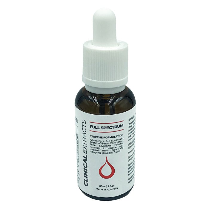 Clinical Extracts Terpene Formulation Full Spectrum 30ml Image 1