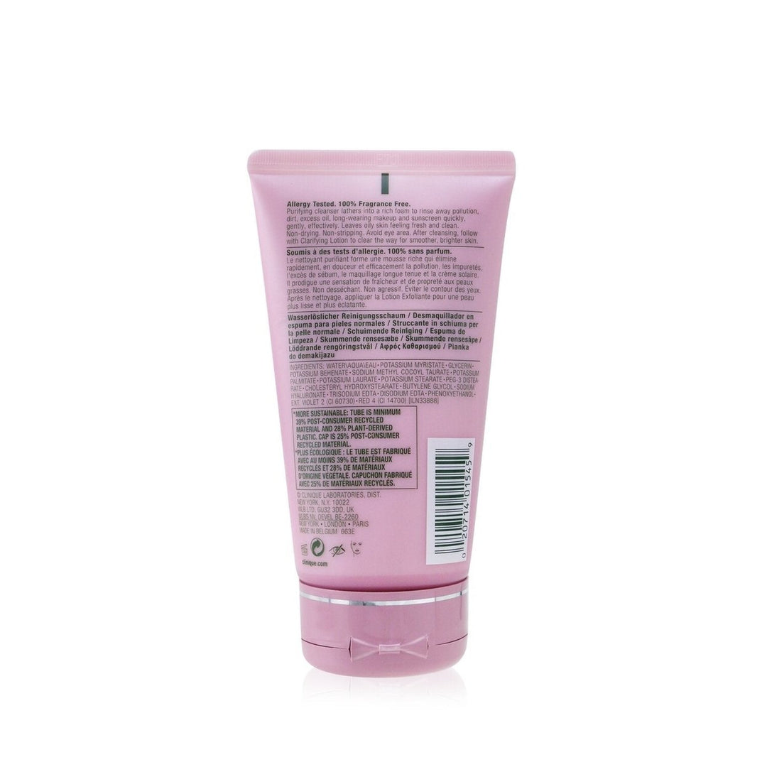 Clinique All About Clean Rinse-Off Foaming Cleanser - For Combination Oily to Oily Skin 150ml/5oz Image 3