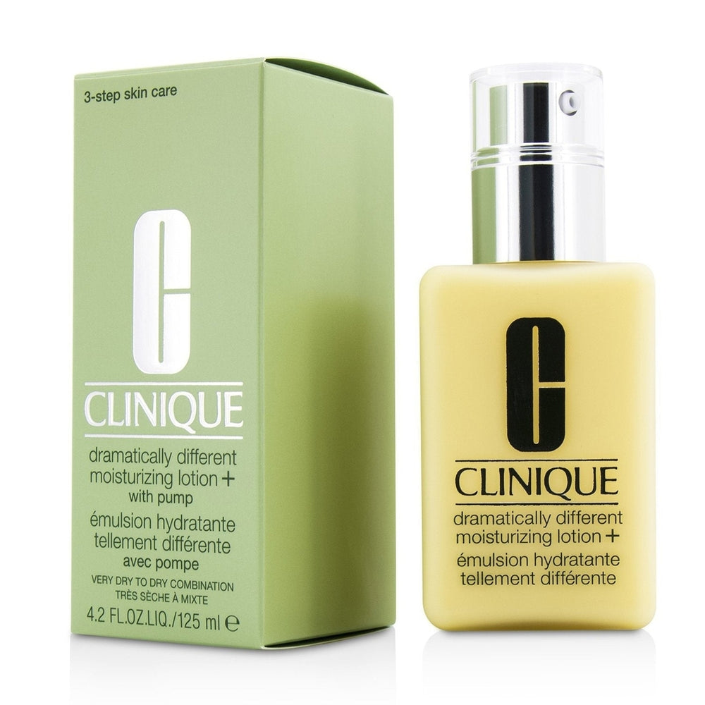 Clinique Dramatically Different Moisturizing Lotion+ - For Very Dry to Dry Combination Skin (With Pump) 125ml/4.2oz Image 2