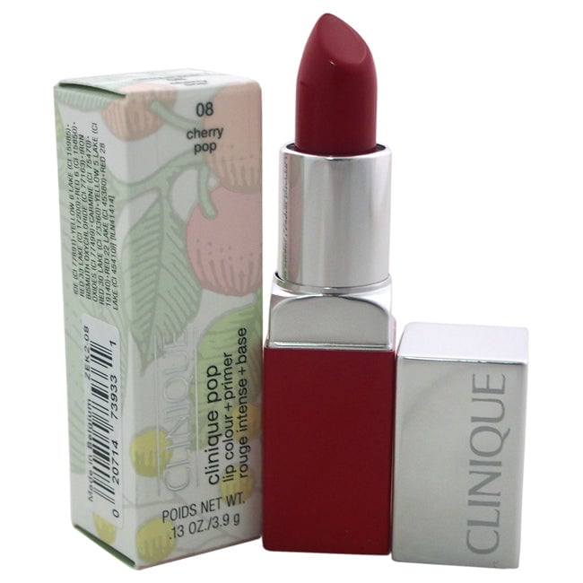 Clinique Clinique Pop Lip Colour + Primer - 08 Cherry Pop by Clinique for Women - 0.13 oz Lipstick Image 1