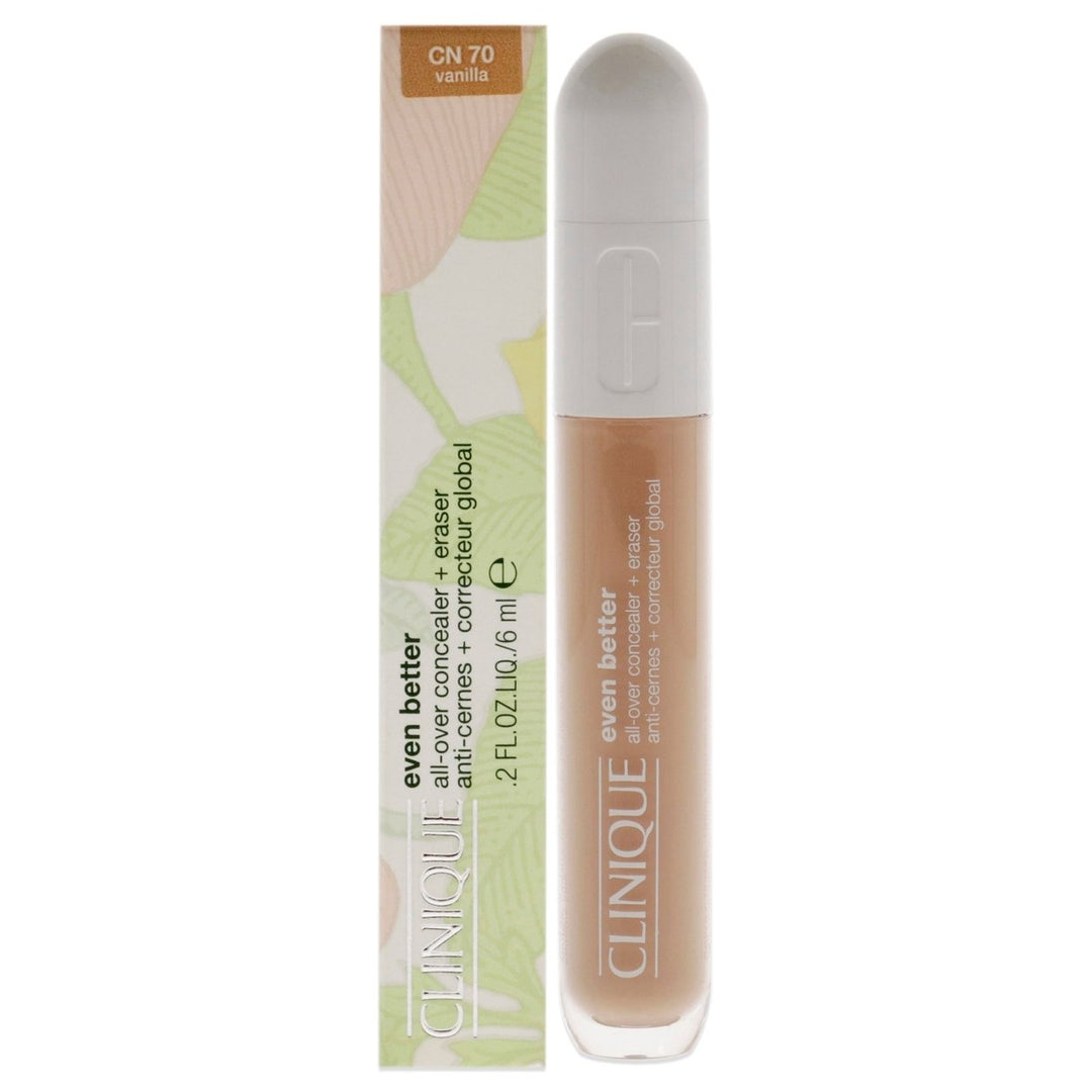 Clinique Even Better All-Over Concealer Plus Eraser - CN 70 Vanillia by Clinique for Women - 0.2 oz Concealer Image 1