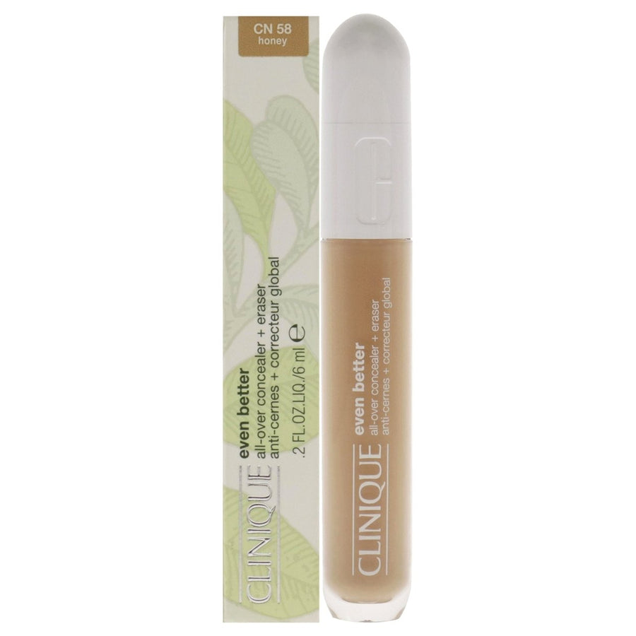 Clinique Even Better All-Over Concealer Plus Eraser - CN 58 Honey by Clinique for Women - 0.2 oz Concealer Image 1