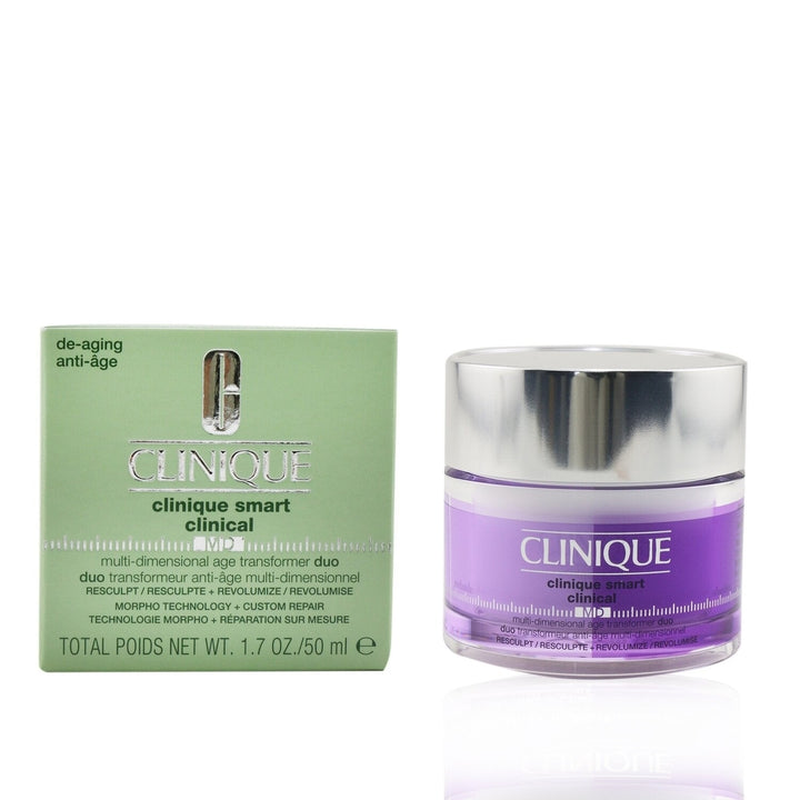 Clinique Clinique Smart Clinical MD Multi-Dimensional Age Transformer Duo (Resculpt+Revolumize) 50ml/1.7oz Image 3