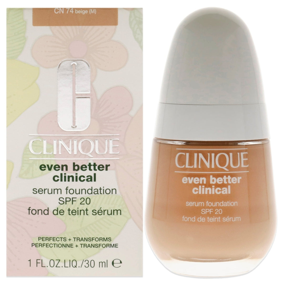 Clinique Even Better Clinical Serum Foundation SPF 20 - CN 74 Beige by Clinique for Women - 1 oz Foundation Image 1