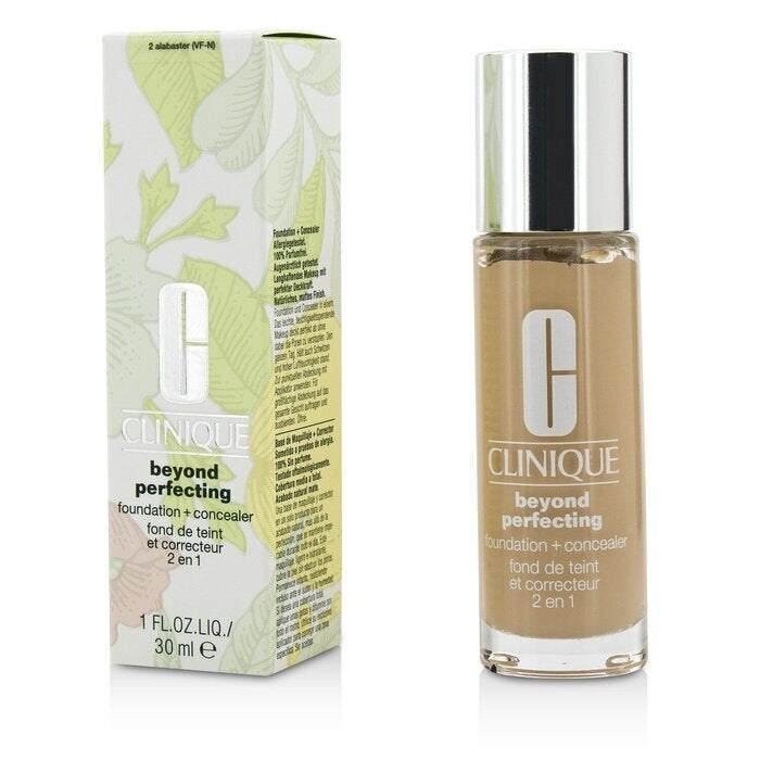 Clinique Beyond Perfecting Foundation and Concealer - 02 Alabaster (VF-N) 30ml/1oz Image 2