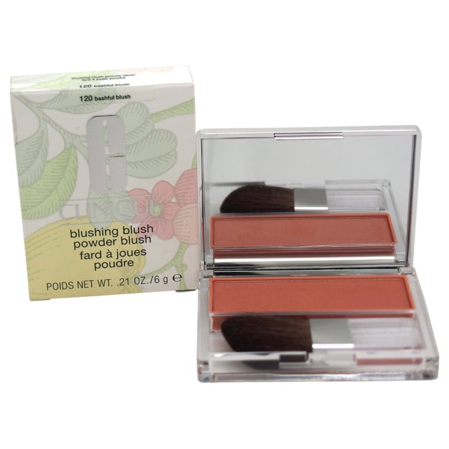 Clinique Blushing Blush Powder Blush - 120 Bashful Blush by Clinique for Women - 0.21 oz Blush Image 1