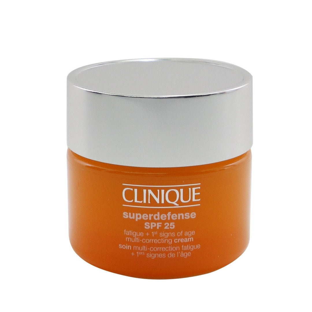 Clinique Superdefense SPF 25 Fatigue + 1st Signs Of Age Multi-Correcting Cream - Combination Oily to Oily 30ml/1oz Image 1