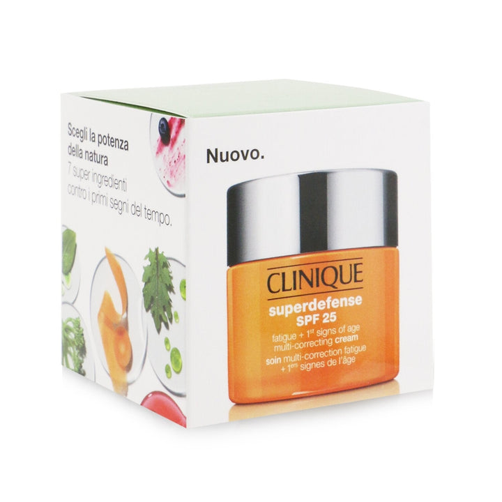 Clinique Superdefense SPF 25 Fatigue + 1st Signs Of Age Multi-Correcting Cream - Combination Oily to Oily 30ml/1oz Image 3