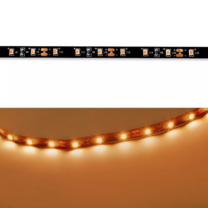 96 inch Amber LED Flexible Strip Light RV Interior Lighting Non Waterproof Image 1