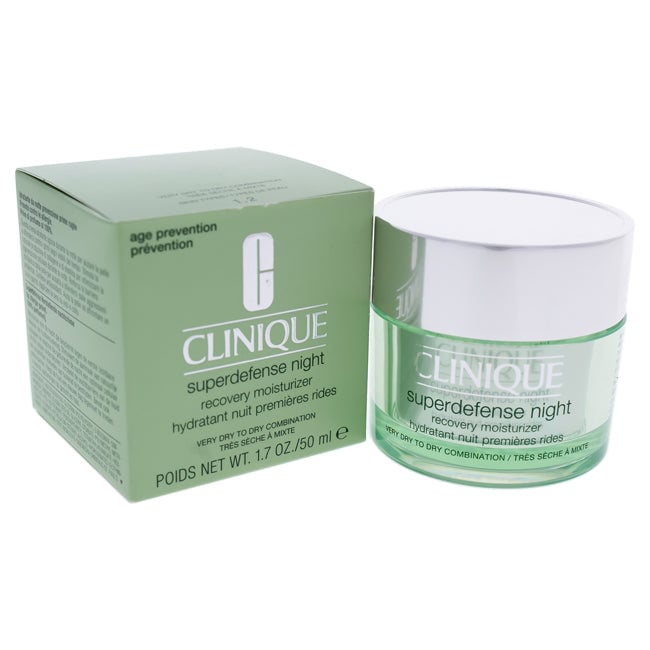 Clinique Superdefense Night Recovery Moisturizer by Clinique for Unisex - 1.7 oz Moisturizer Image 1