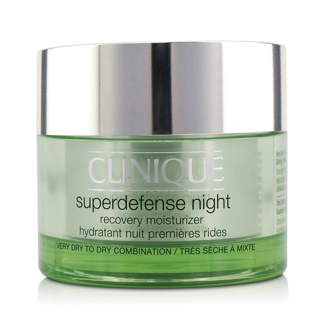 Clinique Superdefense Night Recovery Moisturizer - For Very Dry To Dry Combination 50ml/1.7oz Image 2