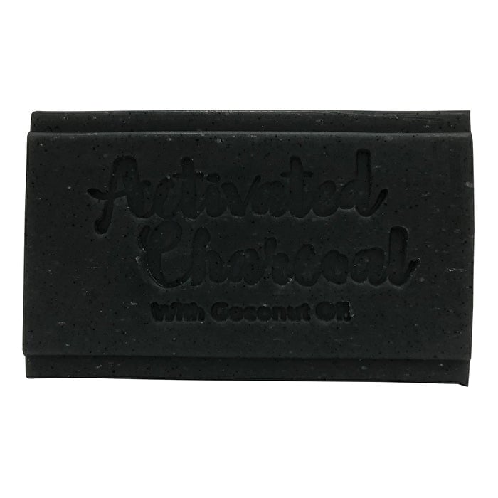 Clover Fields Natures Gifts Activated Charcoal with Coconut Oil Coconut-Base Soap 150g Image 1