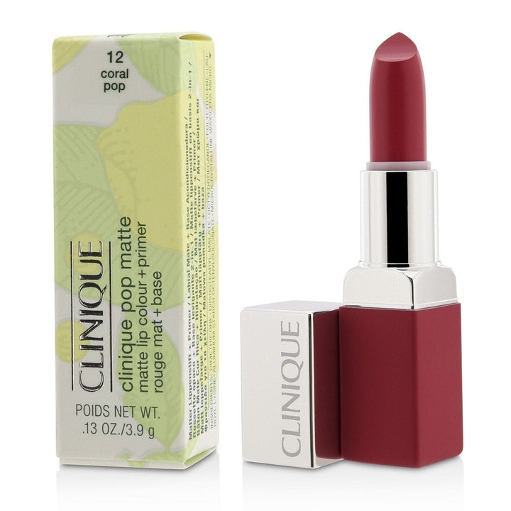 Clinique Pop Matte Lip Colour + Primer - 01 Blushing Pop 3.9g/0.13oz Image 11