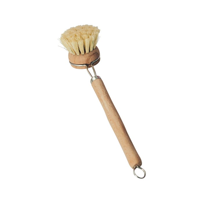 Clover Fields Wooden Dish Brush (Long Handle) Image 1