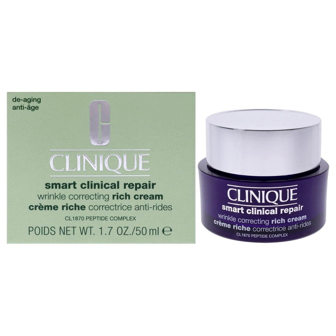 Clinique Smart Clinical Repair Wrinkle Correcting Rich Cream by Clinique for Women - 1.7 oz Cream Image 1