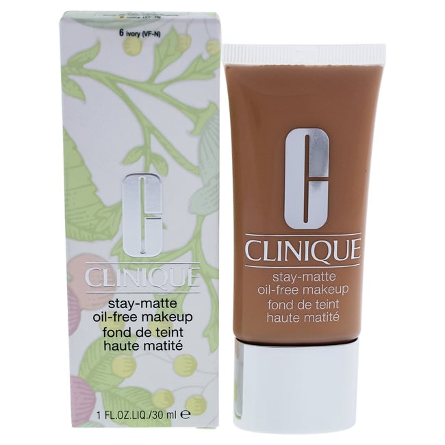 Clinique Stay-Matte Oil-Free Makeup - 6 Ivory VF - N by Clinique for Women - 1 oz Makeup Image 1