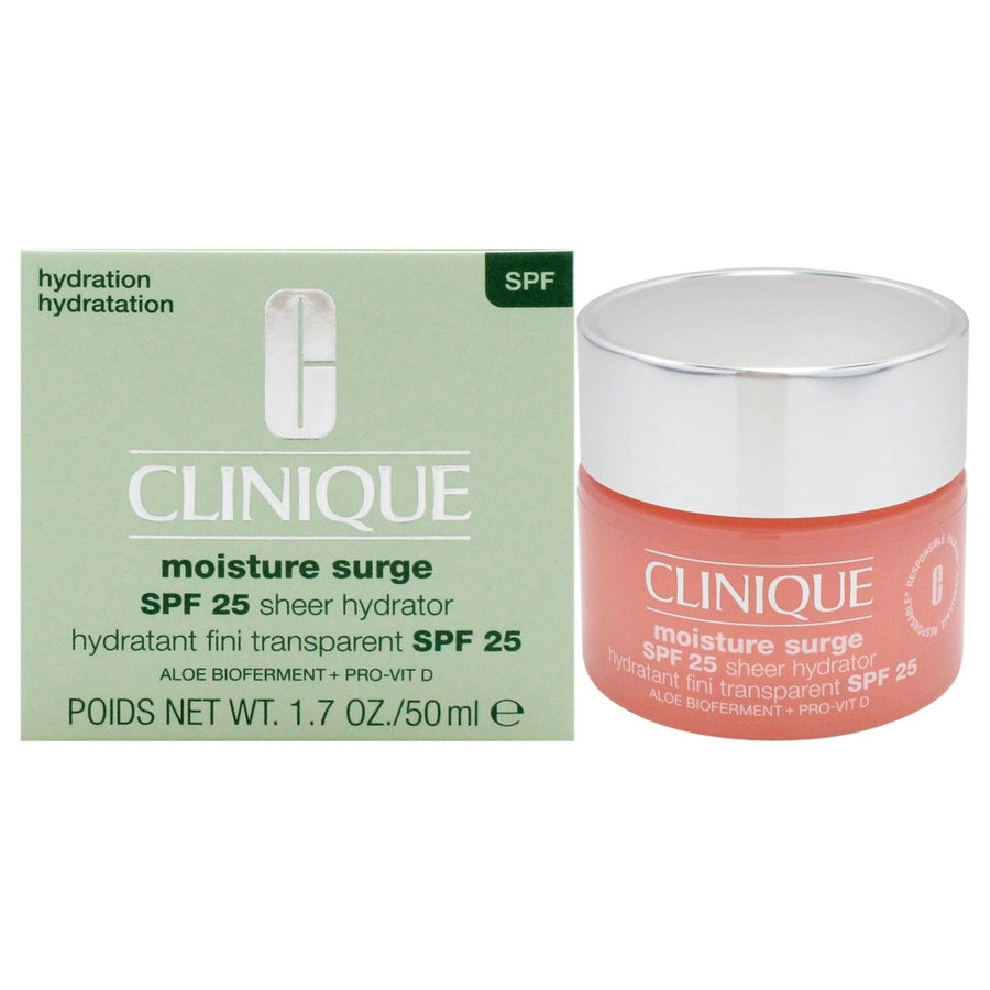 Clinique Moisture Surge Sheer Hydrator SPF 25 by Clinique for Women - 1.7 oz Moisturizer Image 1