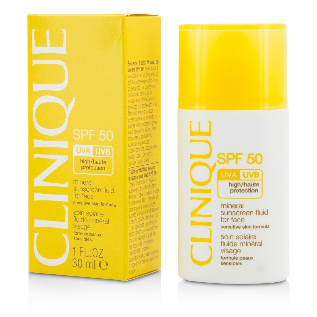 Clinique Mineral Sunscreen Fluid For Face SPF 50 - Sensitive Skin Formula 30ml/1oz Image 2