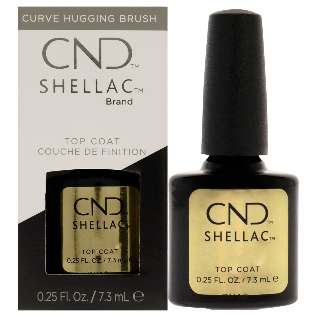 CND Shellac Nail Color - Original Top Coat by CND for Women - 0.25 oz Nail Polish Image 1