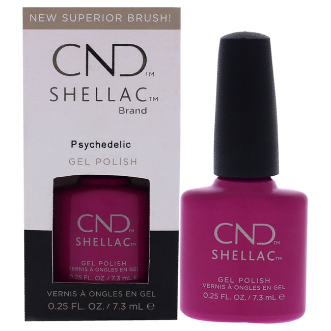 CND Shellac Nail Color - Psychedelic by CND for Women - 0.25 oz Nail Polish Image 1