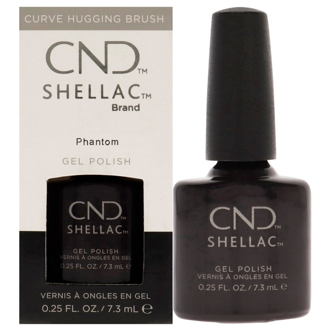 CND Shellac Nail Color - Phantom by CND for Women - 0.25 oz Nail Polish Image 1