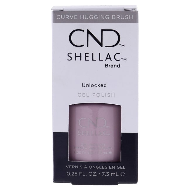 CND Shellac Nail Color - Unlocked by CND for Women - 0.25 oz Nail Polish Image 1