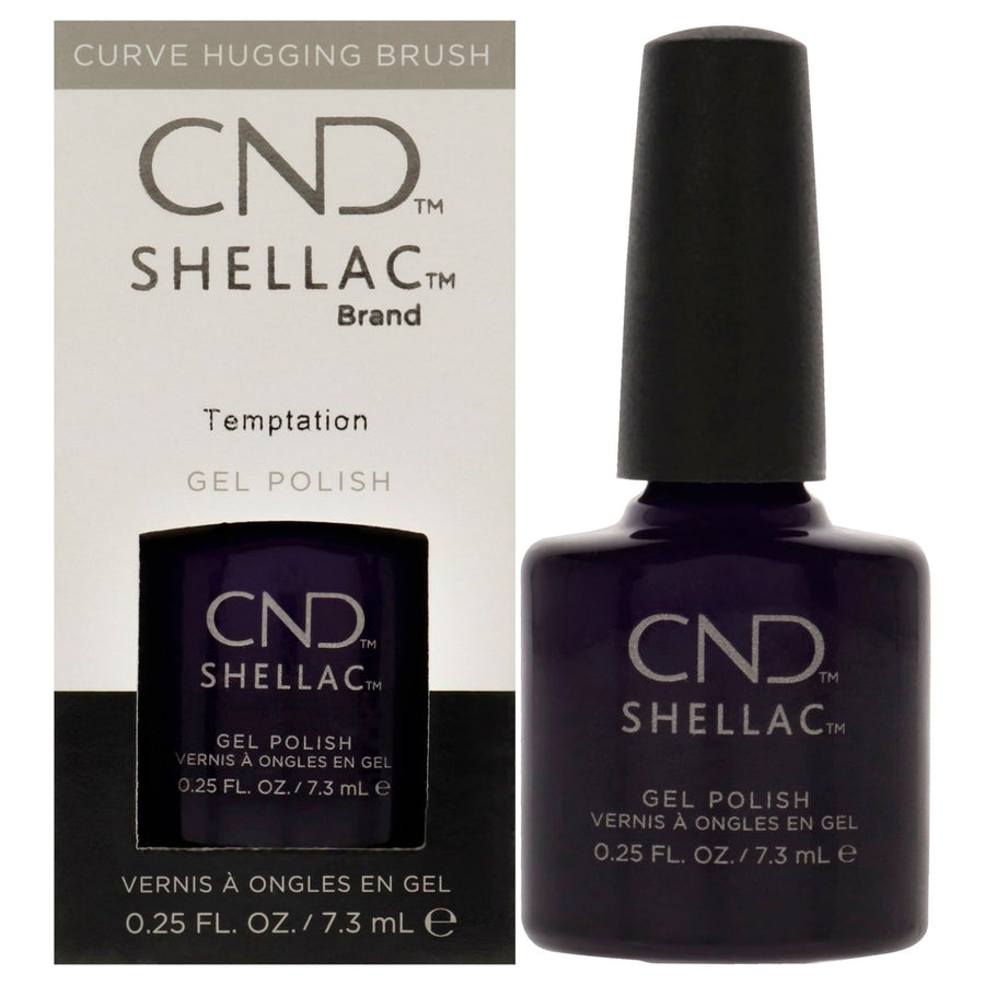 CND Shellac Nail Color - Temptation by CND for Women - 0.25 oz Nail Polish Image 1